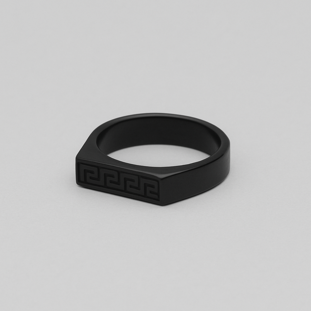 Versace Ring (Black)