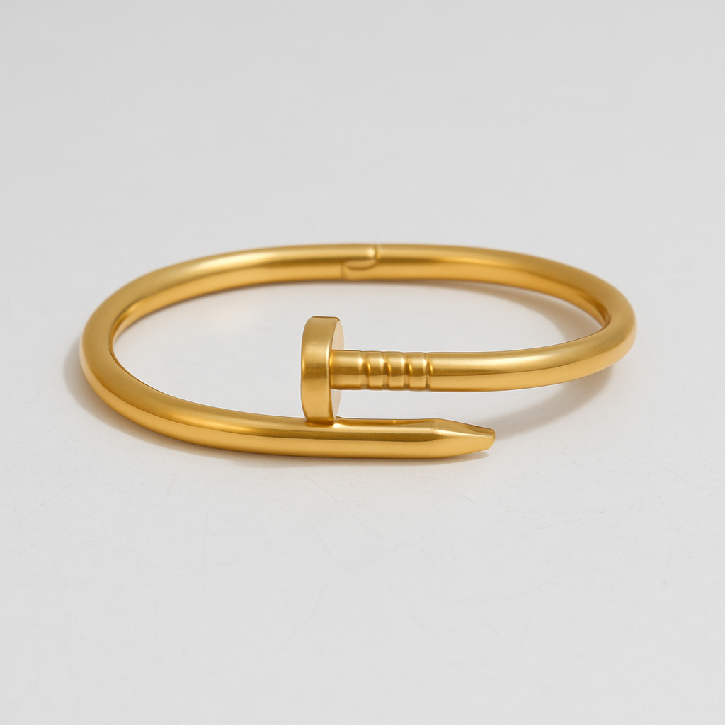 Nail Armlet Bracelet (Gold)