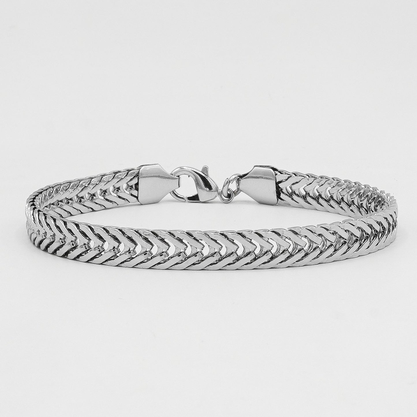 Herringbone Link Bracelet - Biraaj