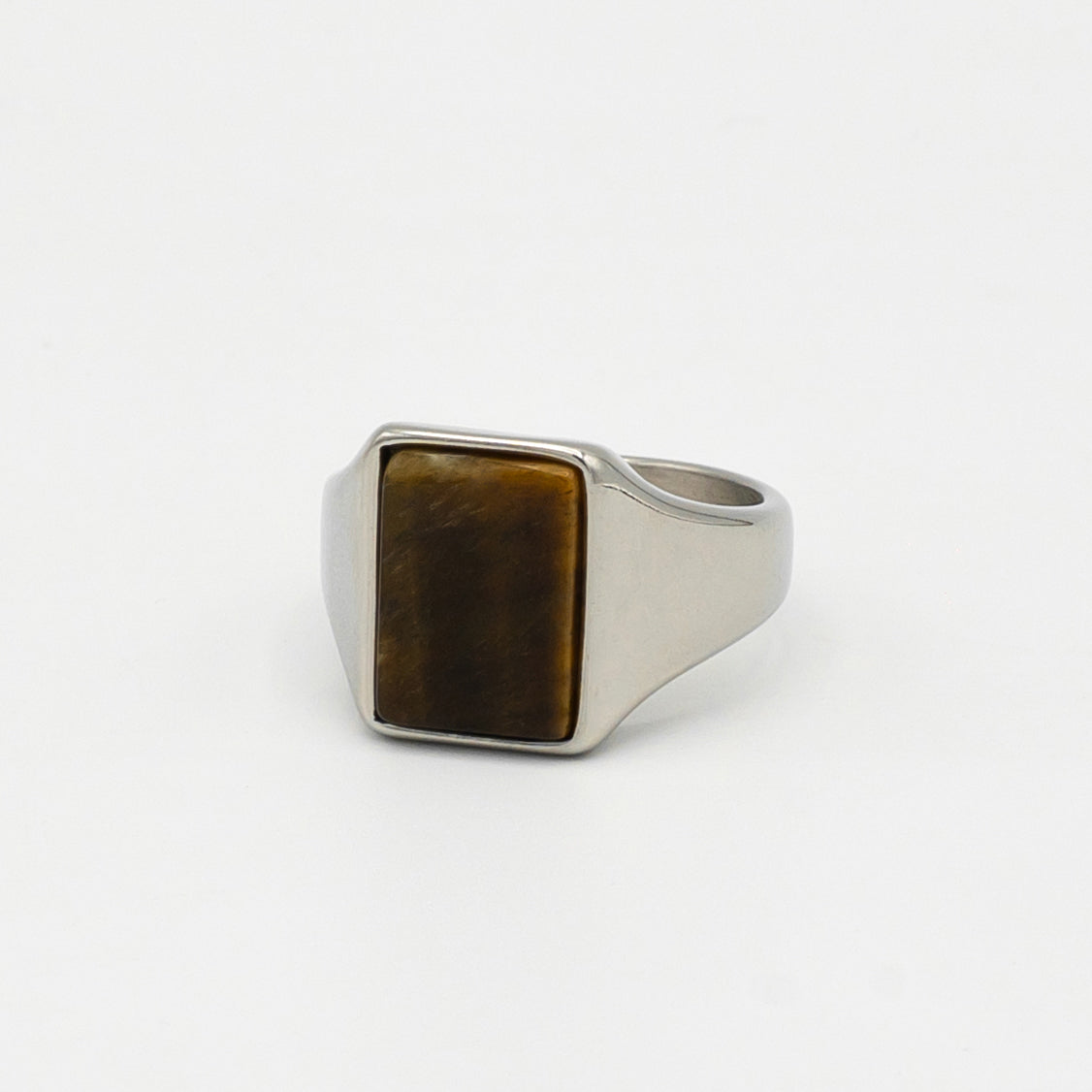 Tiger Eye Signet Ring - Biraaj