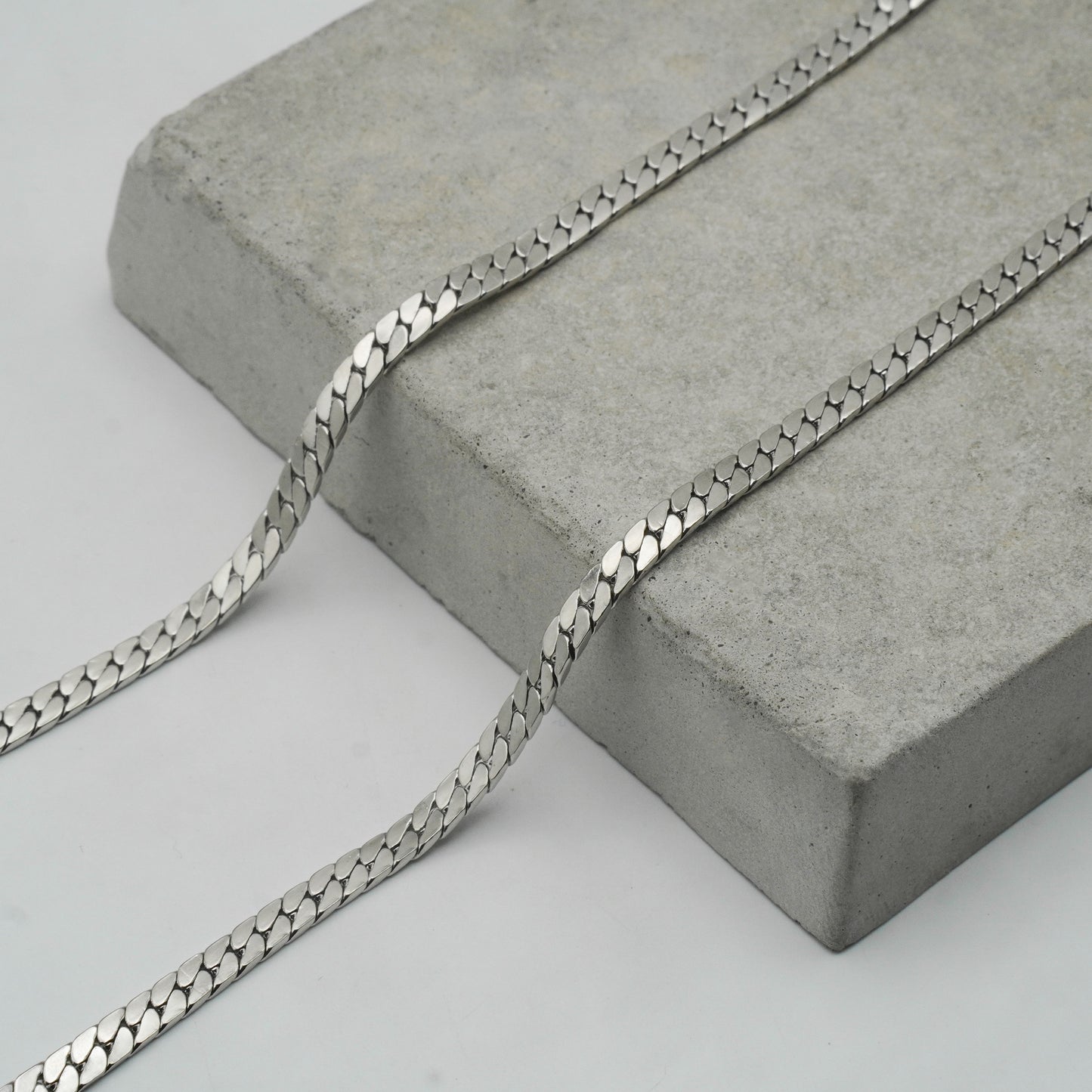 Miami Cubin Link Chain (3mm) - Biraaj