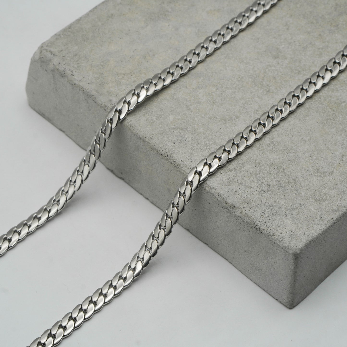 Miami Cubin Link Chain (4mm) - Biraaj