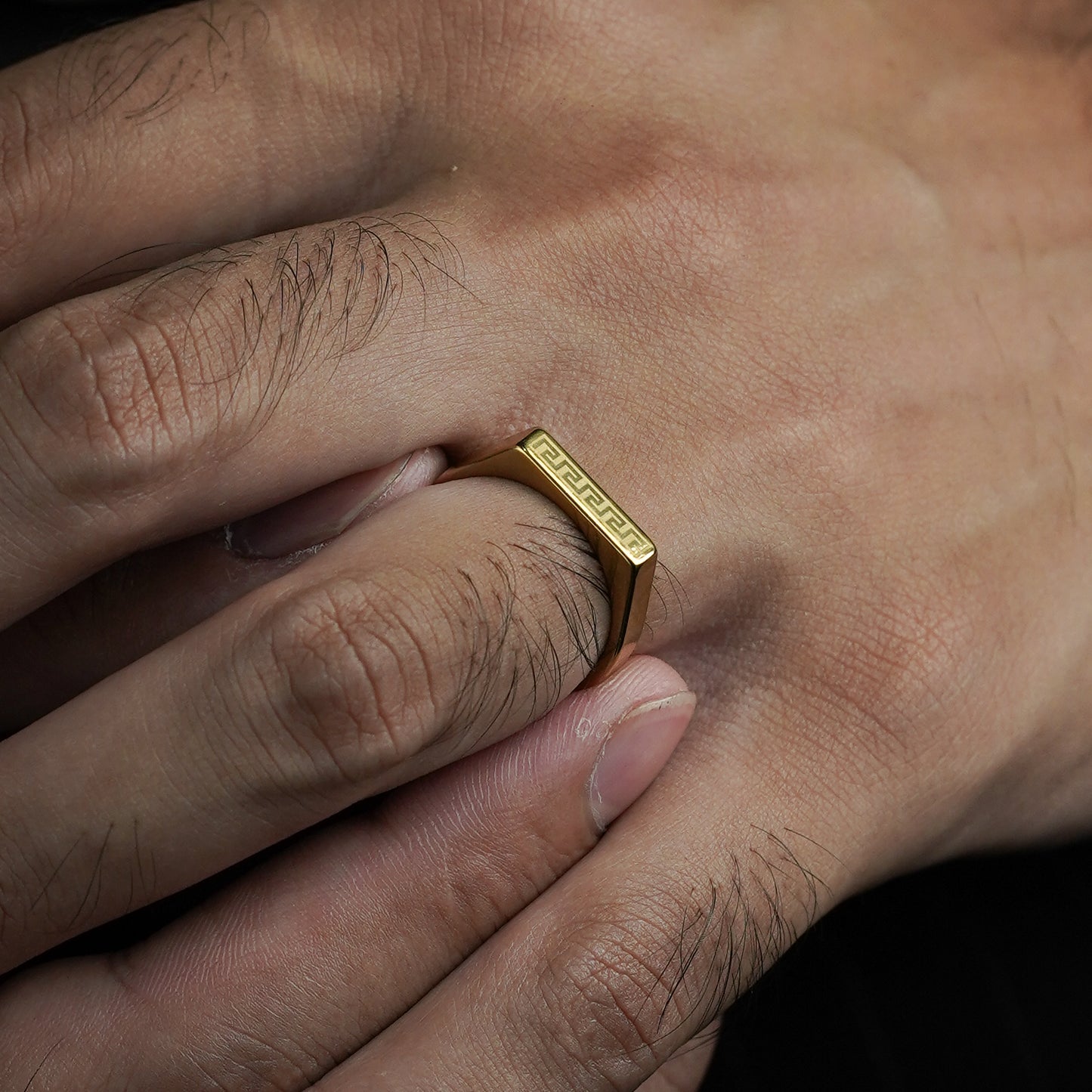 Versace Ring (Gold) - Biraaj