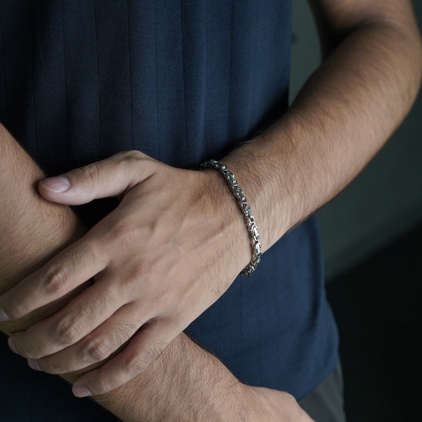 Rail Bracelet Silver - Biraaj