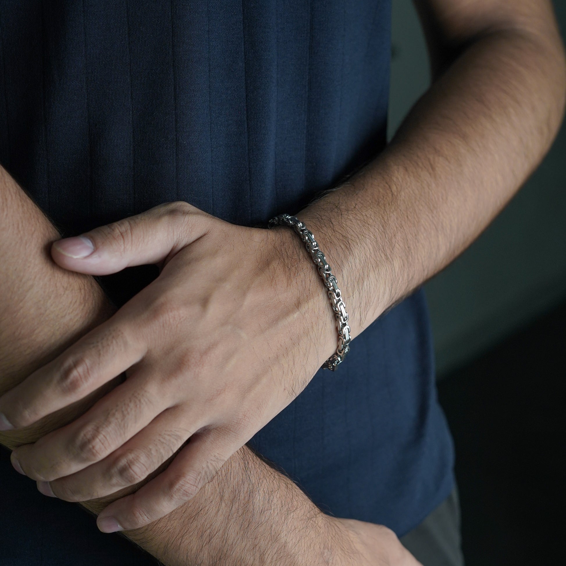 Rail Bracelet Silver - Biraaj