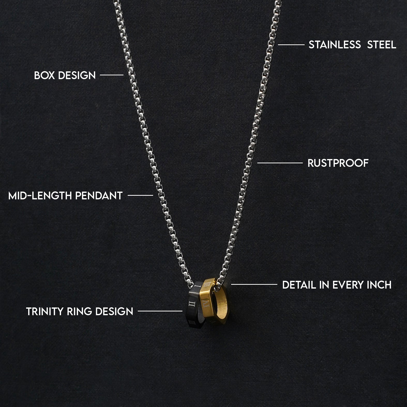 Dual Charm Pendant - Biraaj