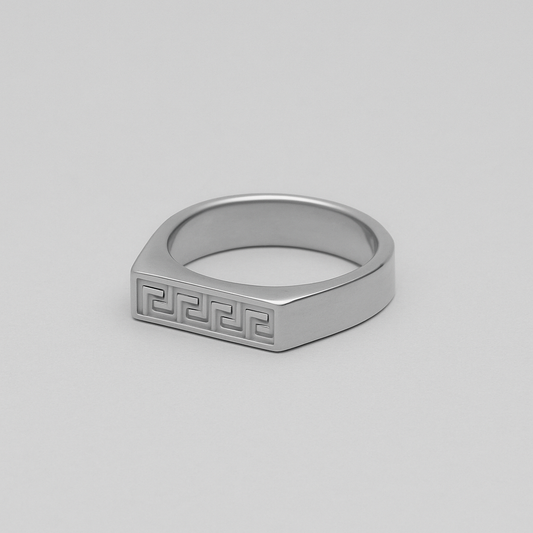 Versace Ring (Silver)