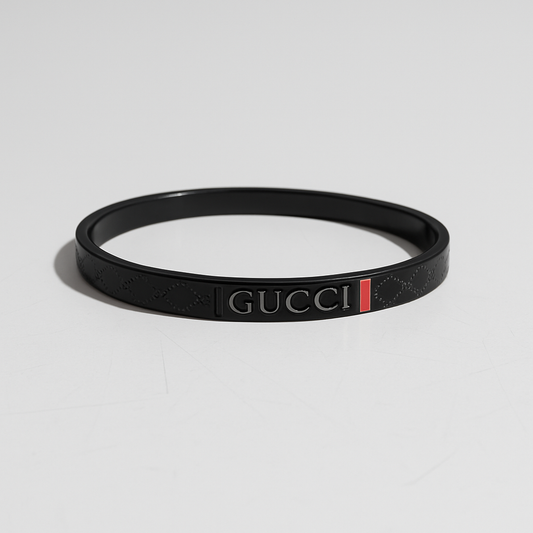 Gucci Cuff Bnagle (Black)
