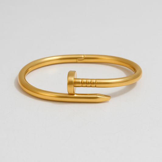 Nail Armlet Bracelet (Gold)