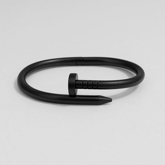 Nail Armlet Bracelet (Black)