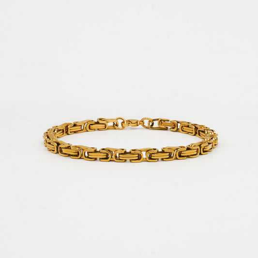 Rail Bracelet Gold - Biraaj
