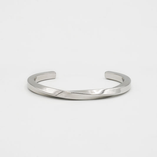 Twisted Open Cuff Bracelet - Biraaj