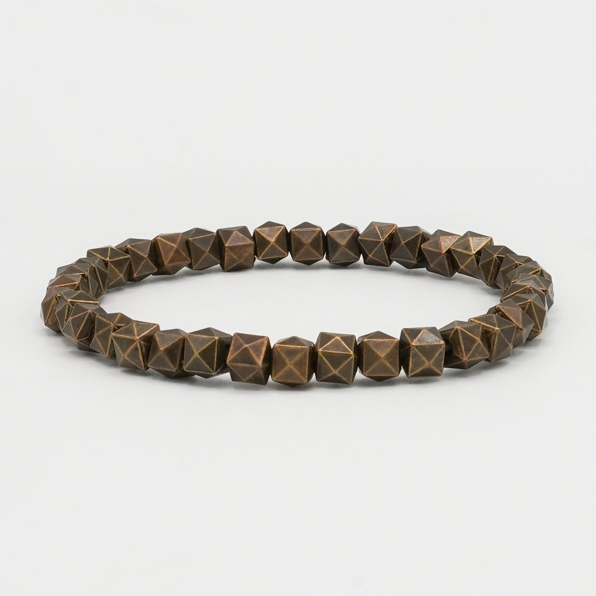 Pyramid Stud Bracelet (Bronze) - Biraaj