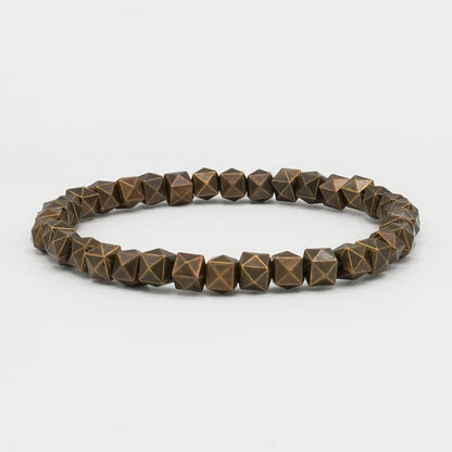 Pyramid Stud Bracelet (Bronze) - Biraaj