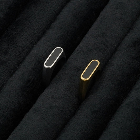 Signet Bar Ring (Gold)