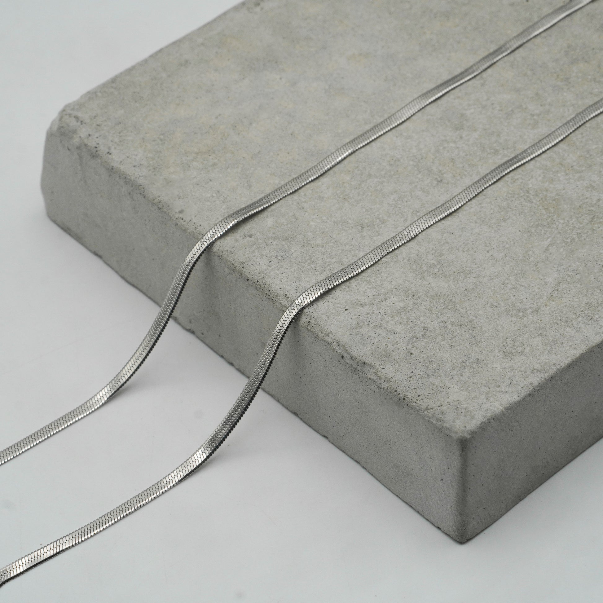 Snake Chain (Silver) - Biraaj