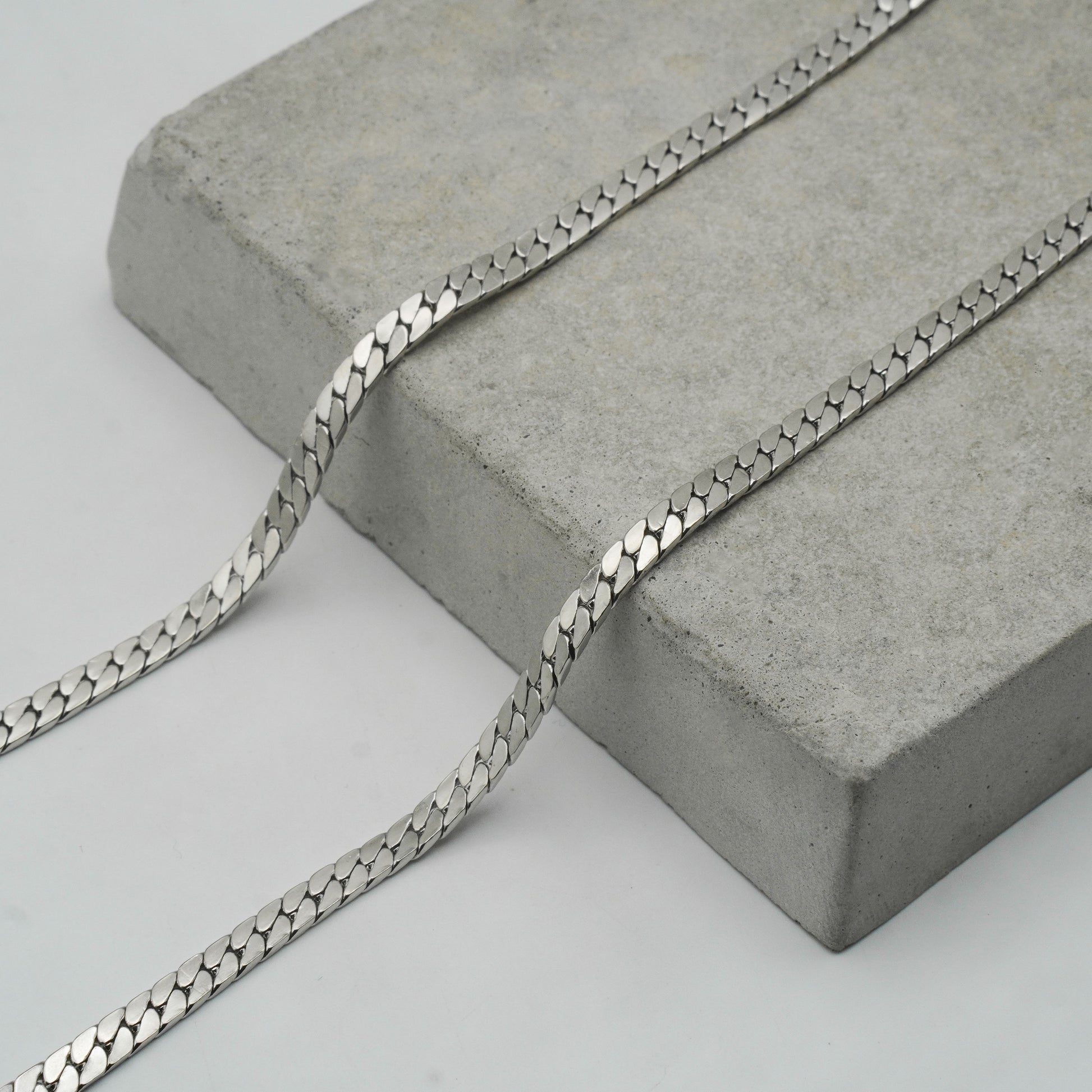 Miami Cubin Link Chain (3mm) - Biraaj