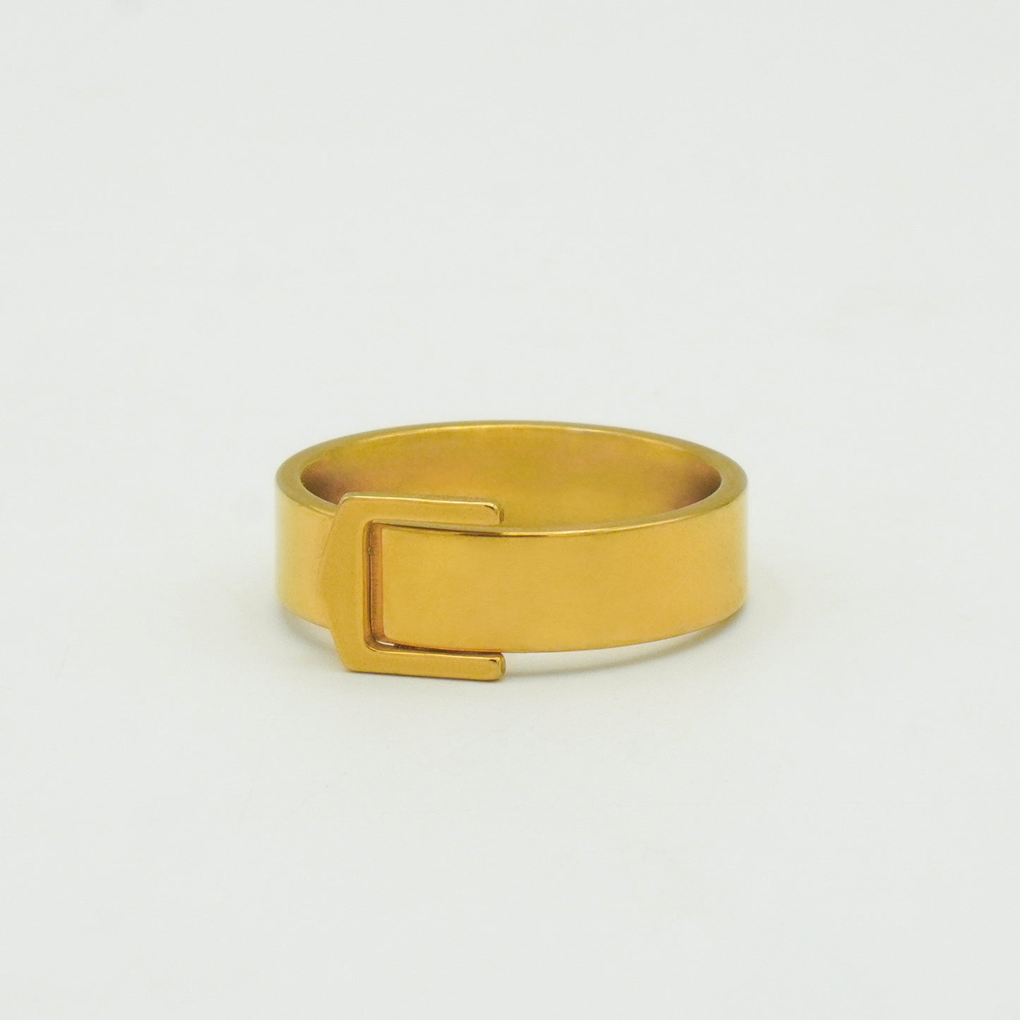 Modern Belt Ring (Gold) - Biraaj