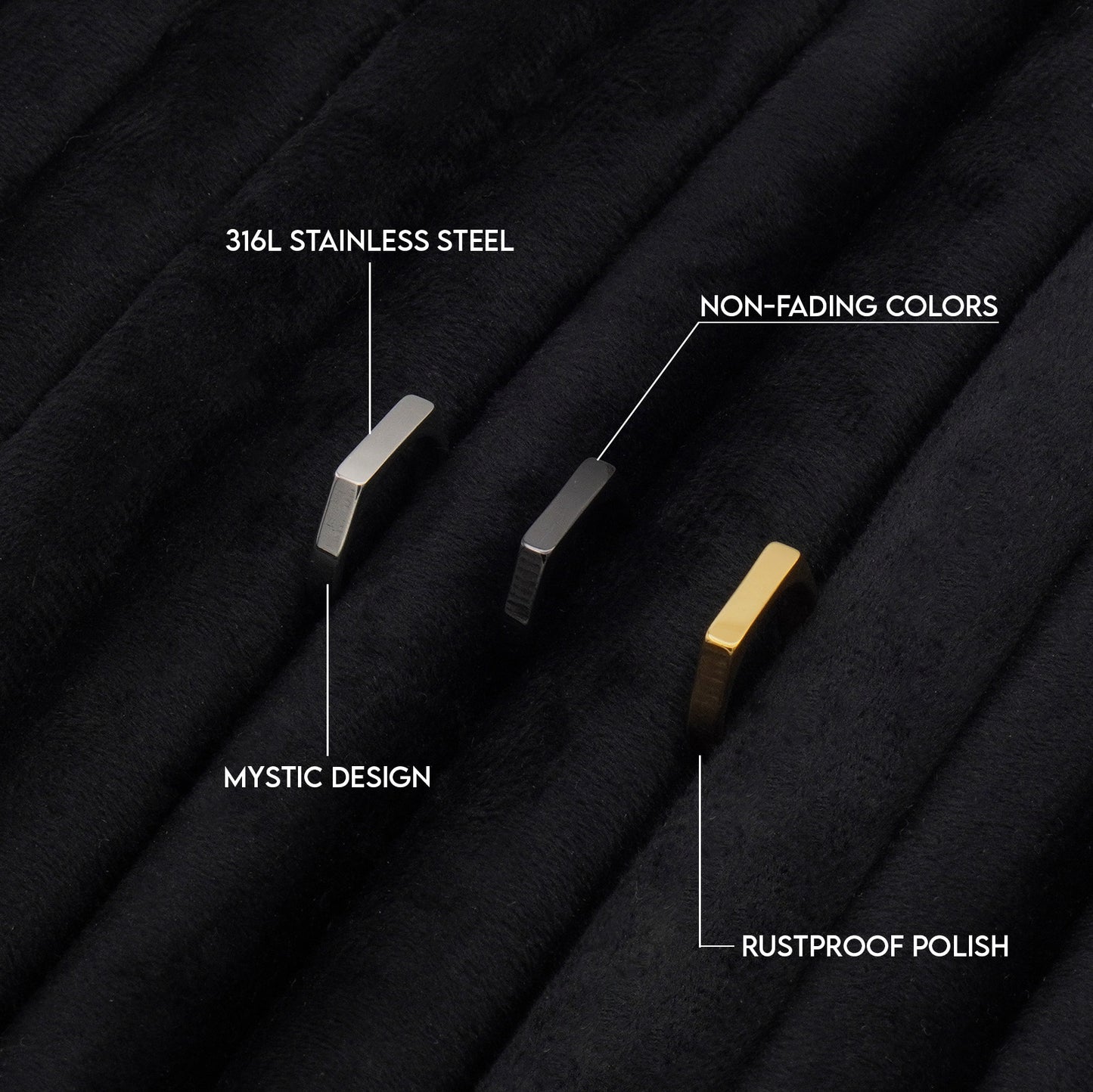 Signet Ring 3mm (Silver) - Biraaj