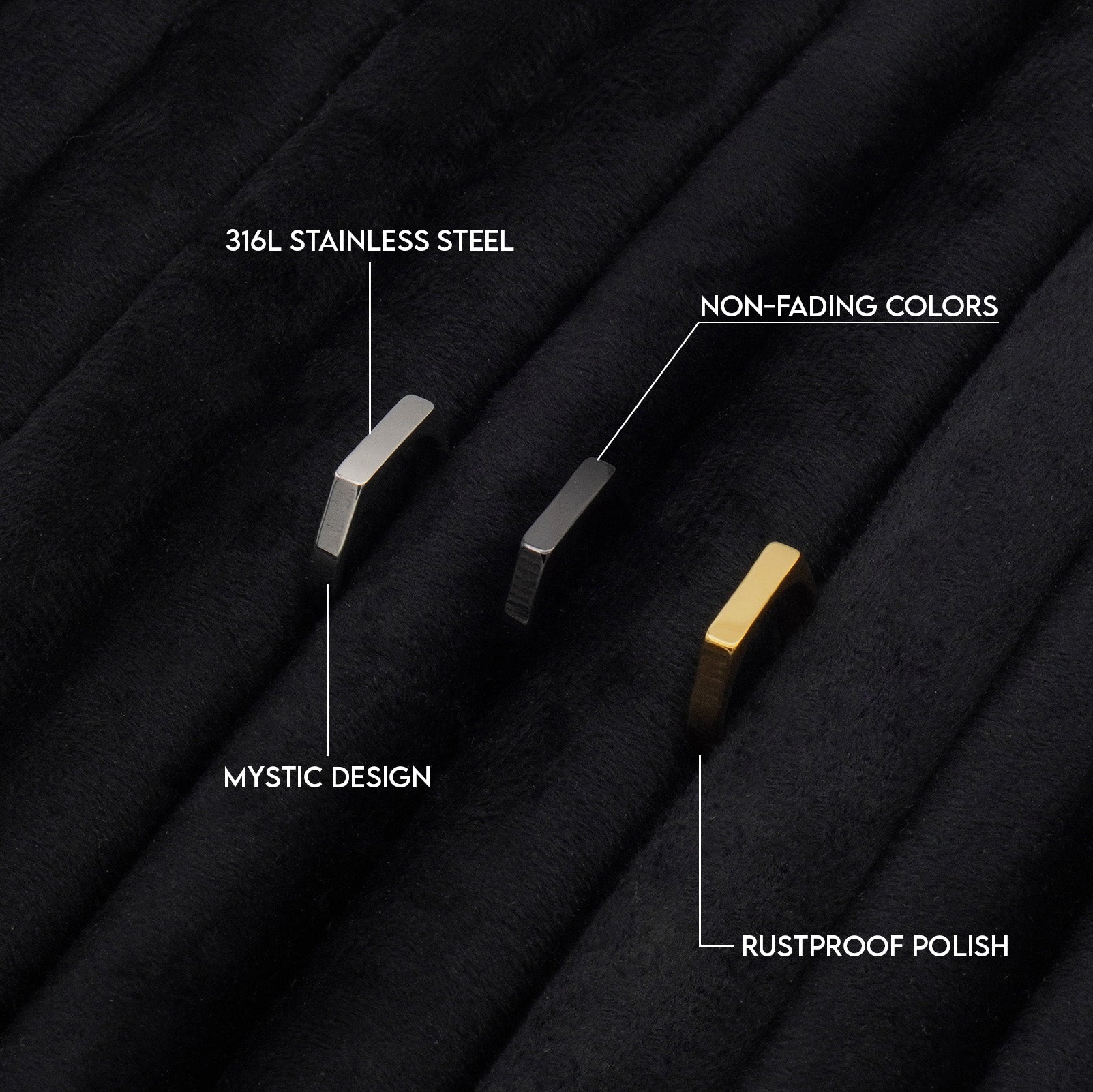 Signet Ring 3mm (Silver) - Biraaj