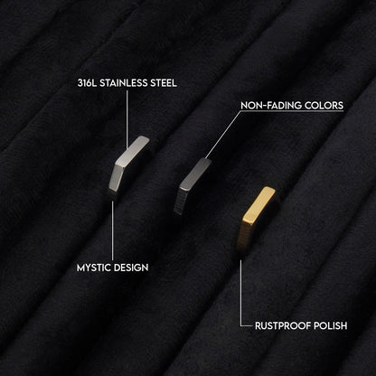 Signet Ring 3mm (Silver) - Biraaj