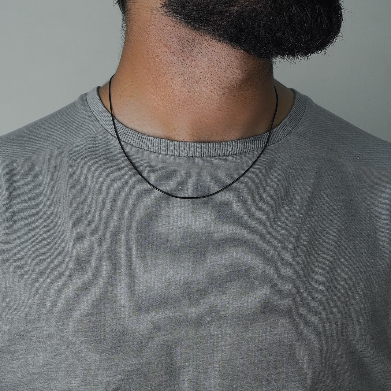 Round Snake Chain (Black) - Biraaj