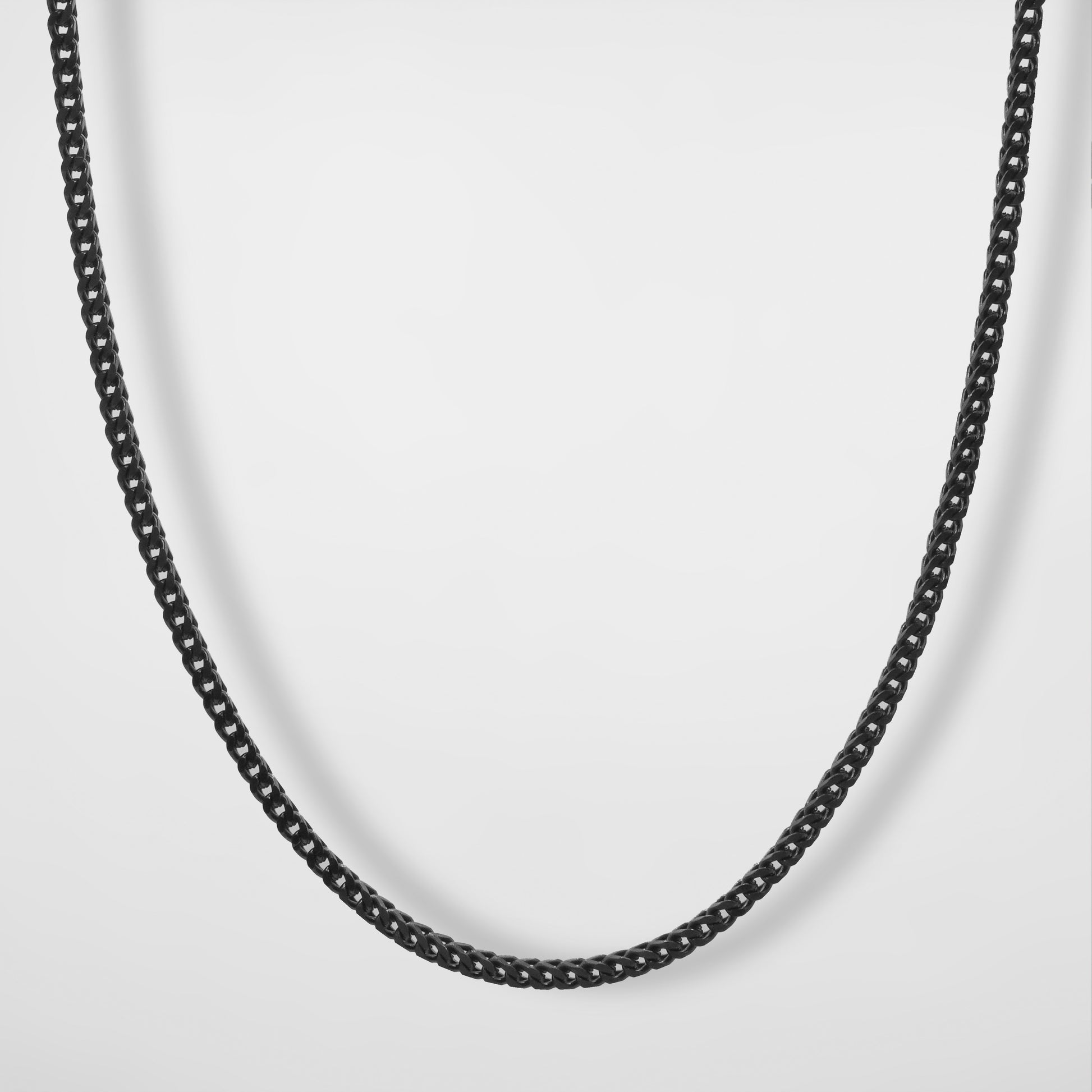 Wheat Chain 4mm (Black) - Biraaj