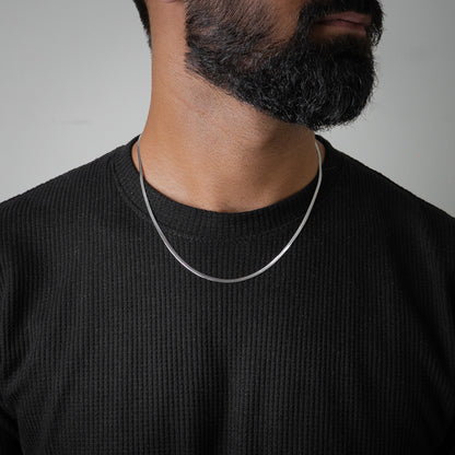 Snake Chain (Silver) - Biraaj