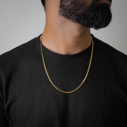 Scale Chain 4mm (Gold) - Biraaj