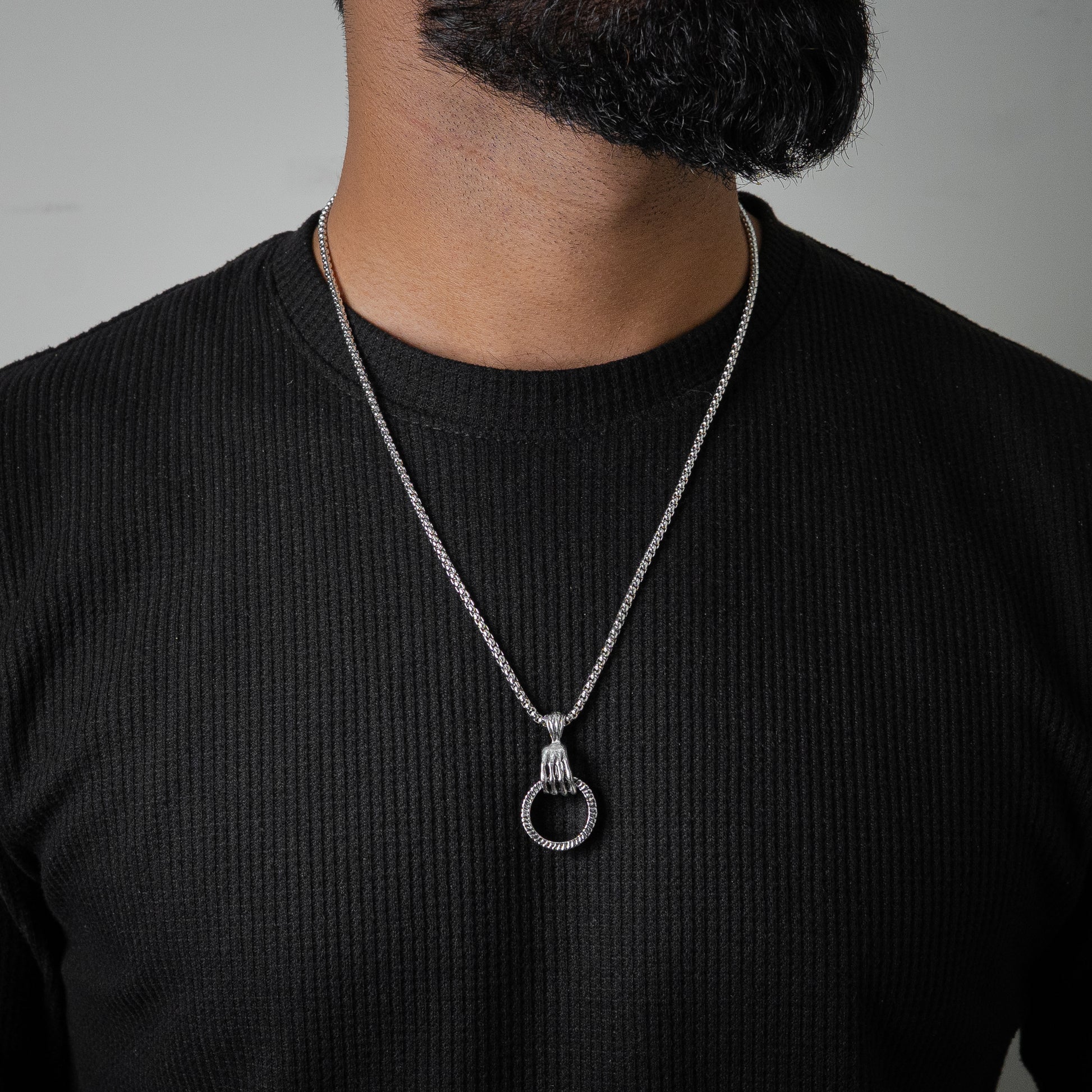 Multi-Bar Bail Ring Pendant - Biraaj