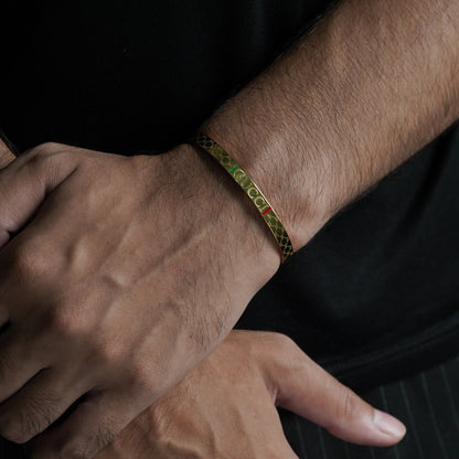 Gucci Cuff Bnagle (Gold) - Biraaj