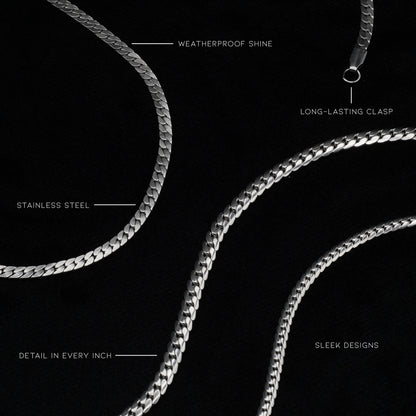 Miami Cubin Link Chain (4mm) - Biraaj