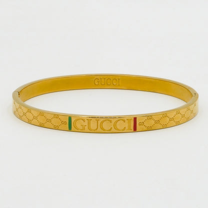 Gucci Cuff Bnagle (Gold) - Biraaj