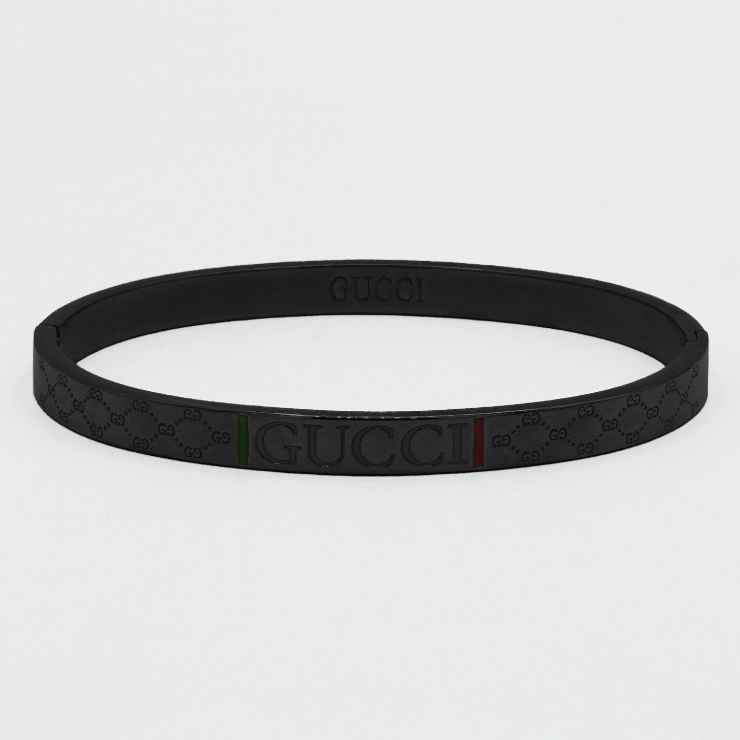 Gucci Cuff Bnagle (Black) - Biraaj