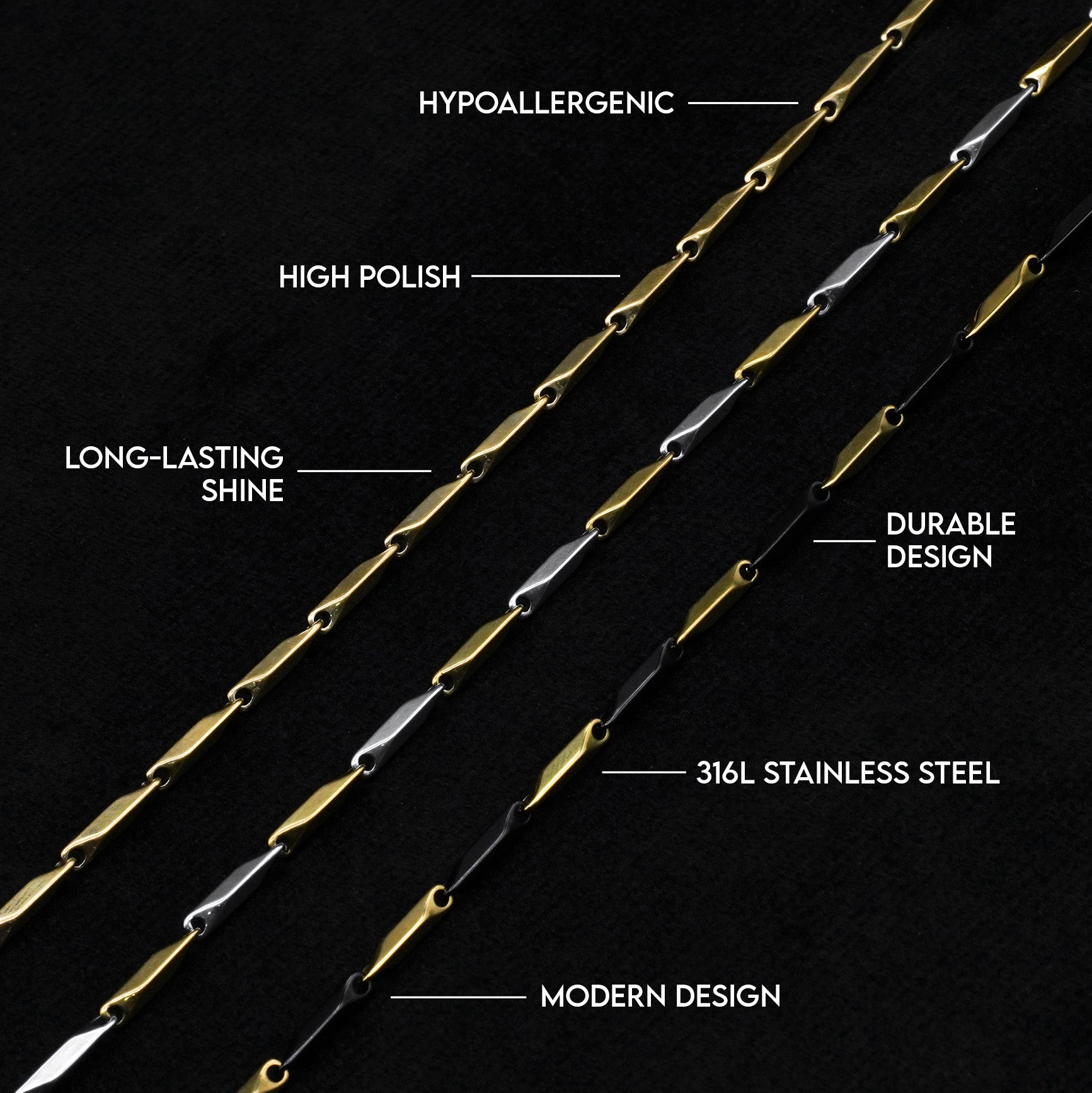Tricon Chain 2.5mm - Biraaj