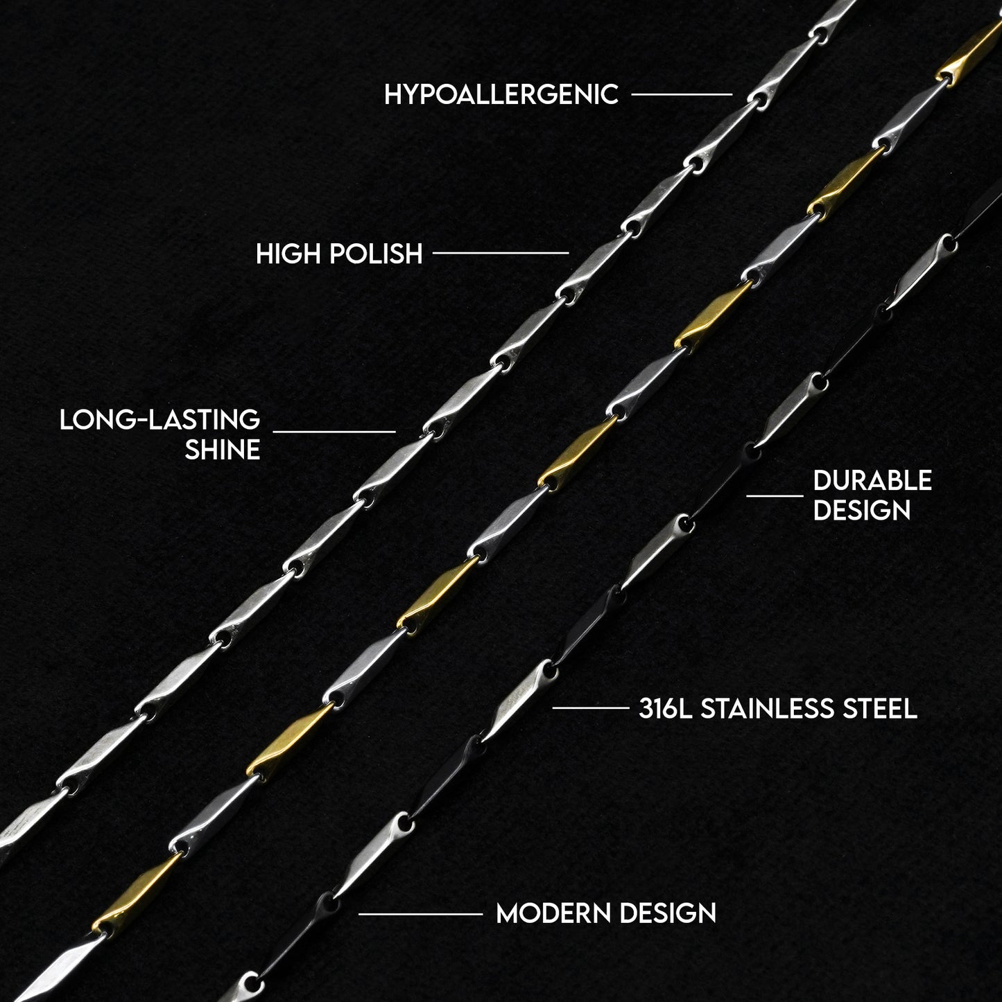 Tricon Chain 2.5mm - Biraaj