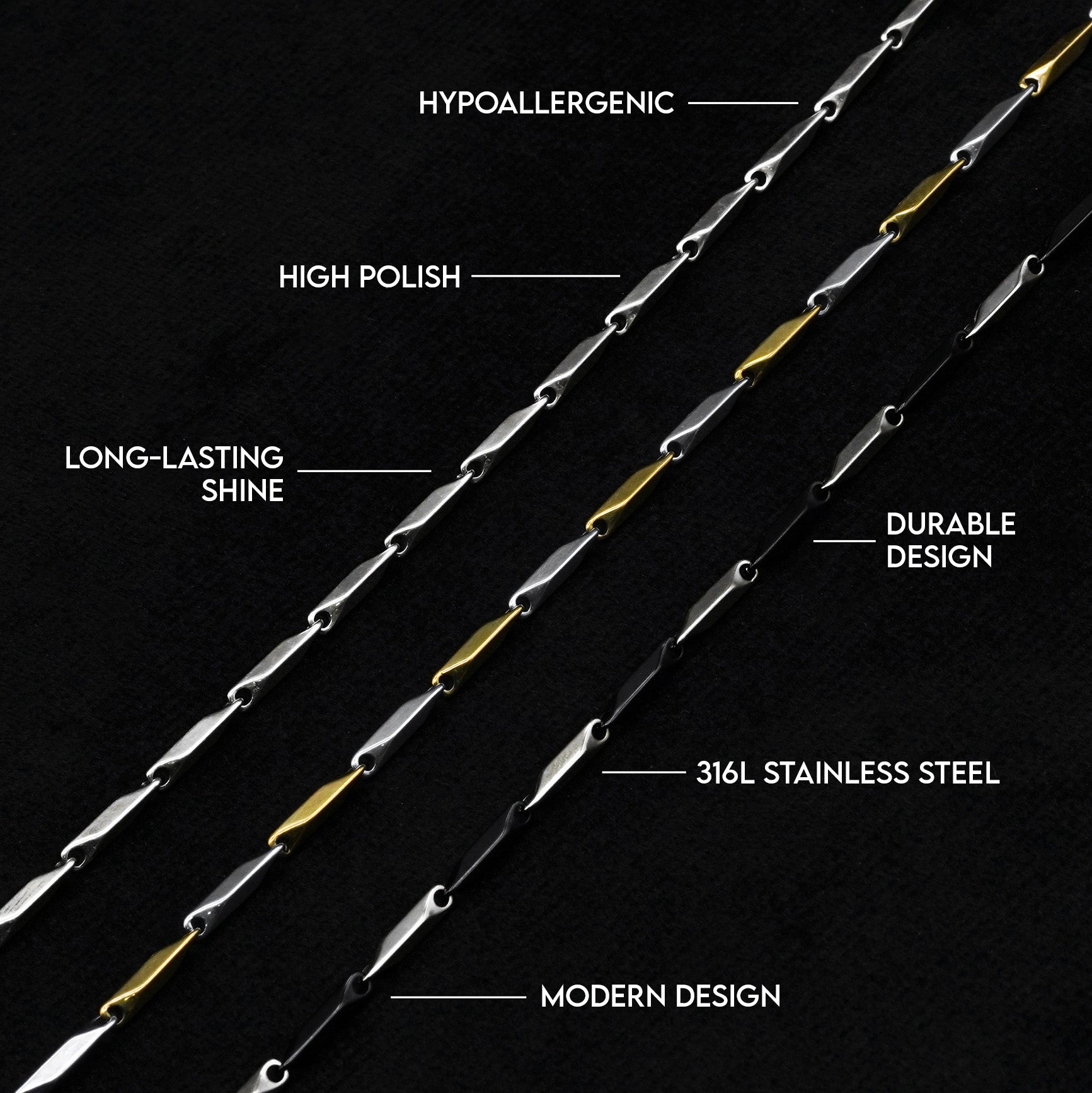 Tricon Chain 2.5mm - Biraaj