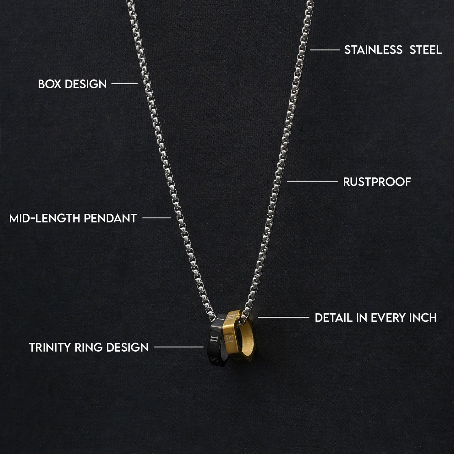 Dual Charm Pendant - Biraaj