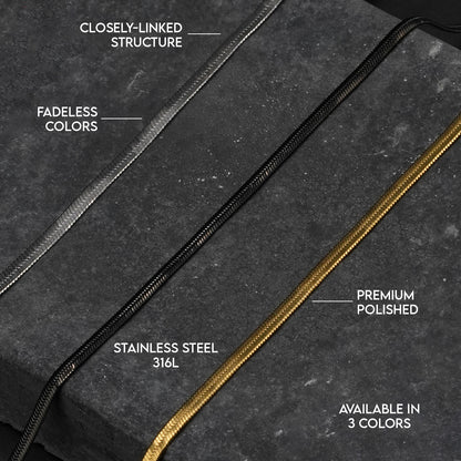 Scale Chain 4mm (Gold) - Biraaj