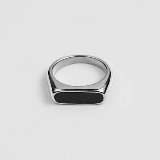 Signet Bar Ring (Silver)