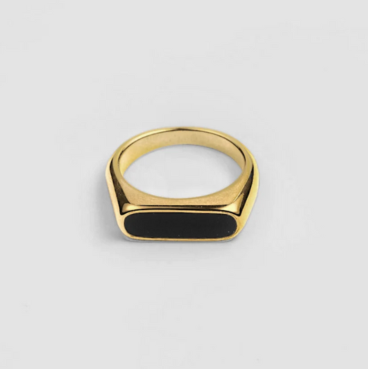 Signet Bar Ring (Gold)