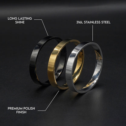 Classic Bangle (Black) - Biraaj